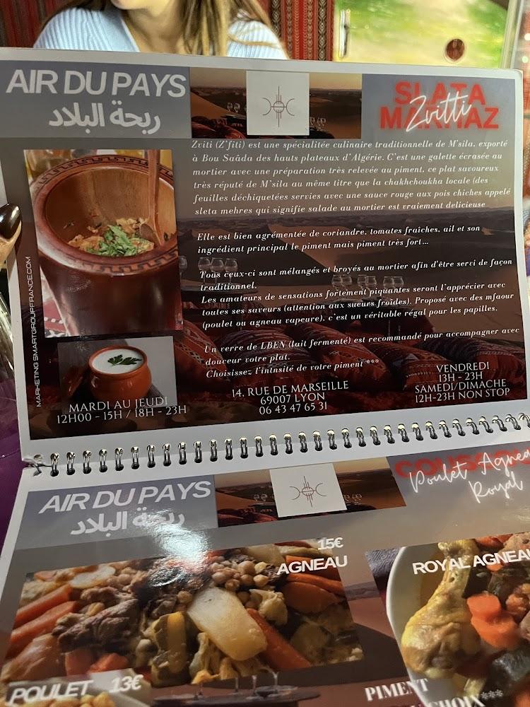 Restaurant Air du Pays - Menu Image 3